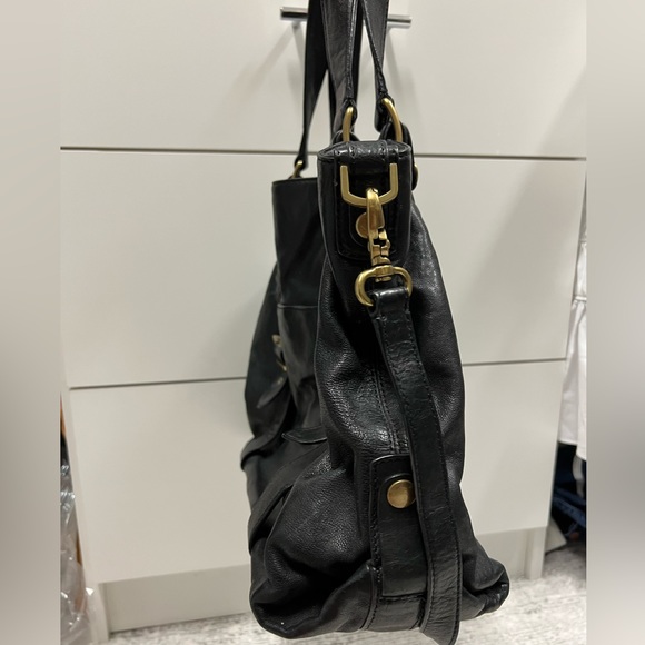 Kooba Large Black Leather Hobo Bag - Picture 6 of 15